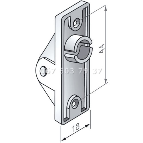 Направляющая для шнура для роллет Alutech BGI